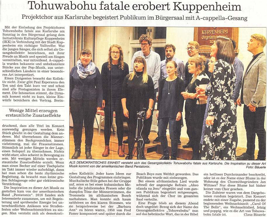 Badische Neueste Nachrichten vom 13.11.2019